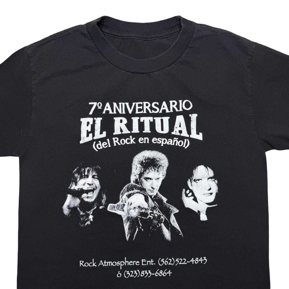 El Ritual rock en español concert tour music shirt